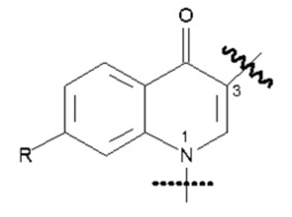 4-Chinolon-1,3-diyl